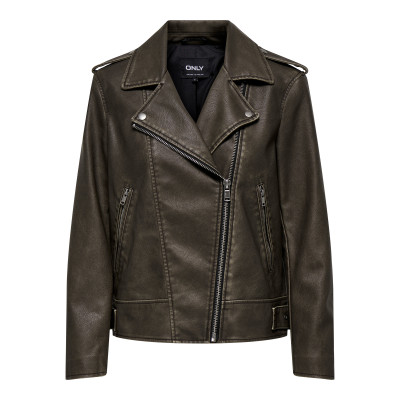 ONLNUMA FAUX LEATHER BIKER...