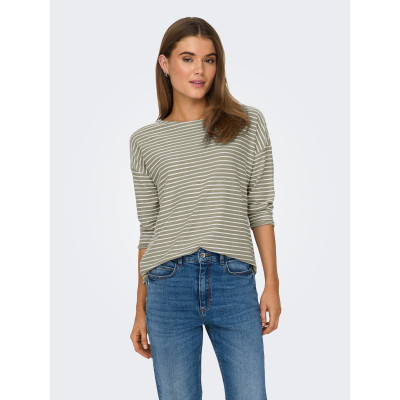 ONLELLY 3/4 BOATNECK TOP