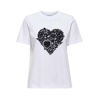ONLNINA HEART TEE ONLY -...