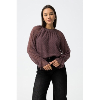 Blusa Manga Larga Laurinda...