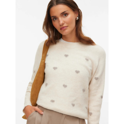 VMDOFFY L/S O-NECK KNIT...