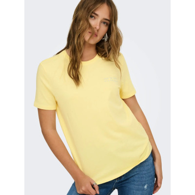 ONLMIRA TEE S/S ONLY - PALE...