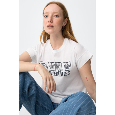 Ella Camiseta Manga Corta...