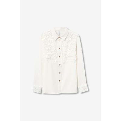 Bingin Camisa Manga Larga...