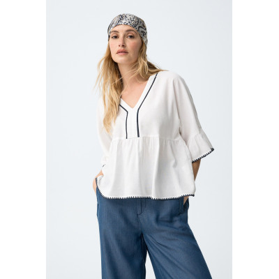 Albano Blusa Manga Corta...