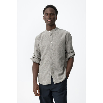 Bishop Camisa Manga Larga...