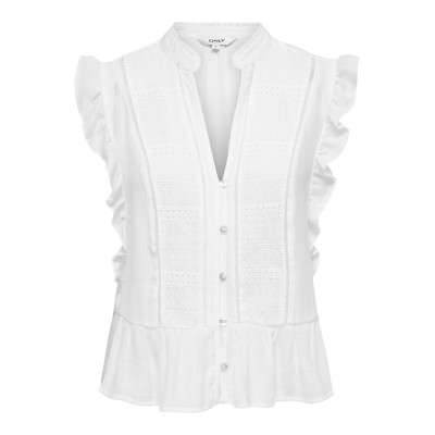 ONLHENNY S/L FRILL BUTTON...