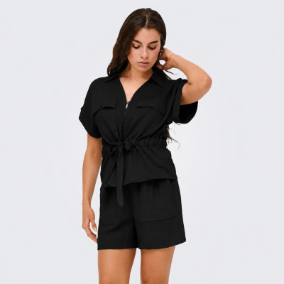 JDYMILLE S/S ZIP SHIRT JDY...
