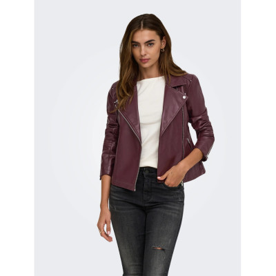 ONLGEMMA FAUX LEATHER BIKER...