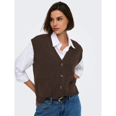 JDYSUPER S/L V-NECK VEST...