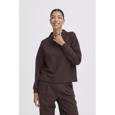 BYPUSTI POLO SWEAT B.YOUNG