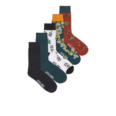 JACMEXICAN SKULL SOCKS 5 PACK